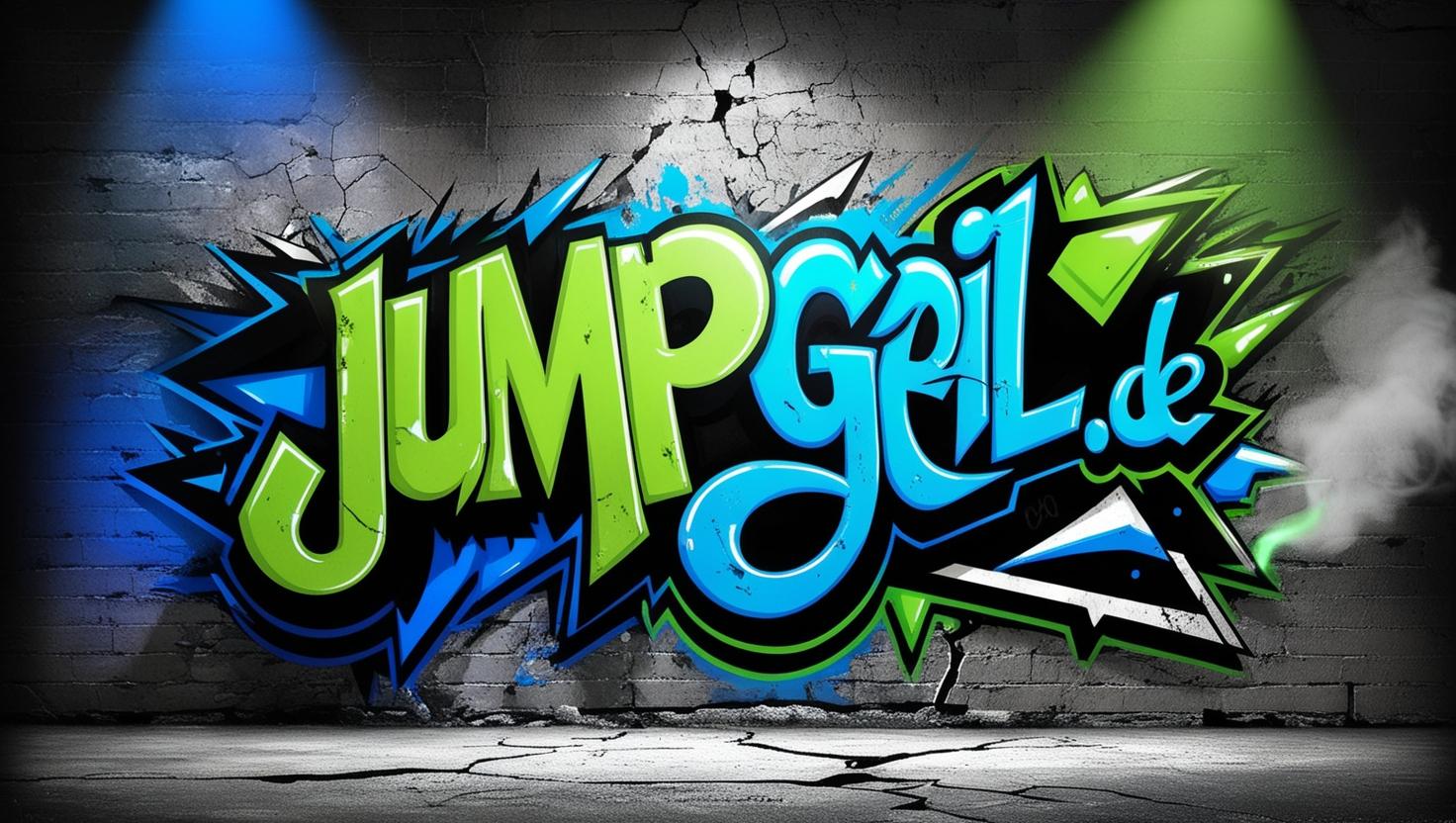 Jumpgeil Fahne "Grafitti"